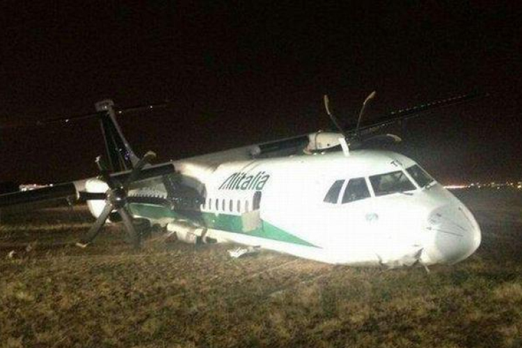 Az Alitaliát hibáztatják a szombati olaszországi repülőgép-balesetért