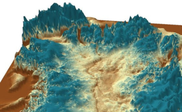 Hatalmas kanyont fedeztek fel Grönland jege alatt