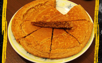 Fogyózóknak: Túrós-Zabos lepény