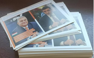 Orbán Viktor fényképével kampányol a magyarellenes megnyilvánulásairól elhíresült román elnökjelölt