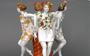 Szávosz Katalin kerámiái és grafikái kiállításon