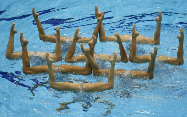 Universiade - Bronzérmes a szinkronúszó csapat