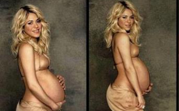 Shakira hatalmas pocival pózol!