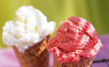 Fagylalt, nyalat, jeges cirkusz