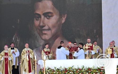 Boldoggá avatták Bódi Mária Magdolna vértanút Veszprémben