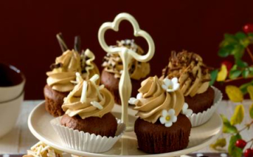 Csokis muffin kávéhabbal