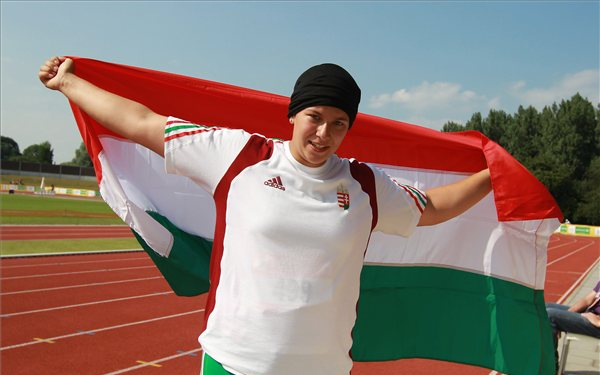 A kalapácsvető Bácskay Zsófia aranyérmes lett Utrechtben