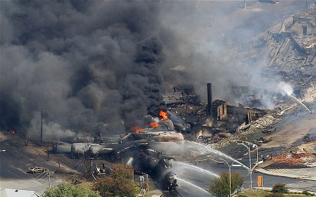 Elszabadult kanadai vonat: ötven halott lehet