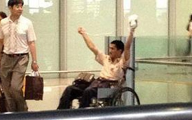 Felrobbantotta magát egy kerekesszékes férfi a pekingi repülőtéren